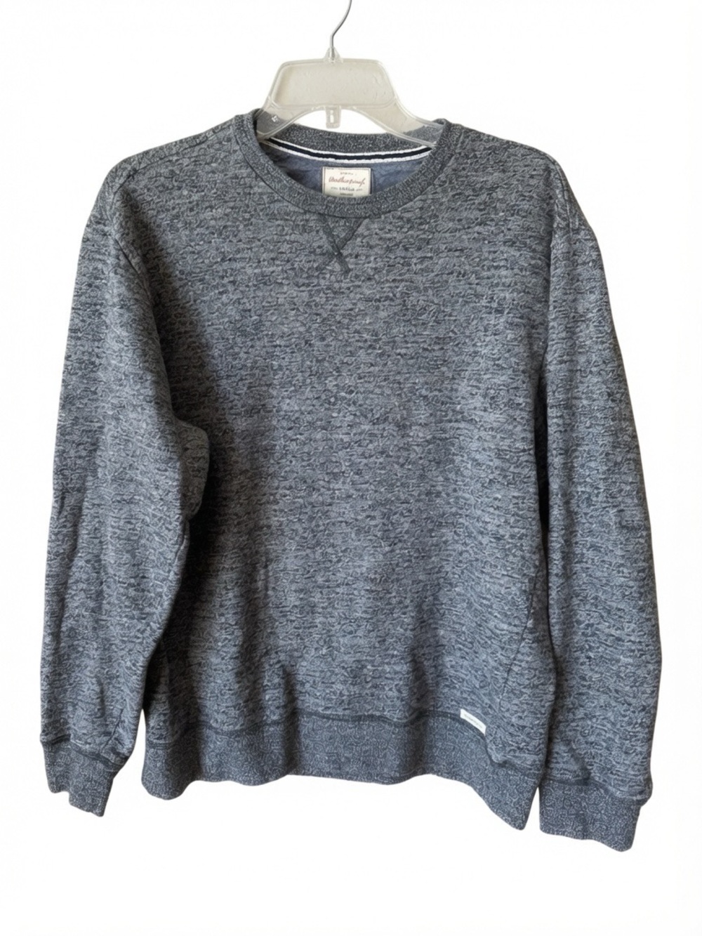 Weatherproof Men's Heather Charcoal Crewneck Sweatshirt
